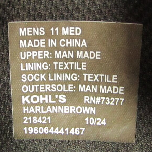 Sonoma Goods For Life® Harlann Men's Moc Toe Lug Sole Hiker Boots Size 11 - Picture 7 of 14